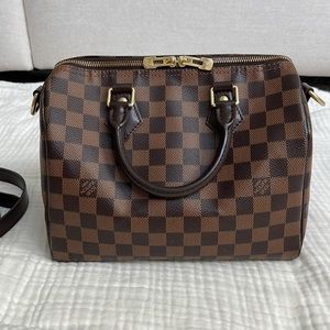 Louis Vuitton Speedy Bandoulière 25 Damier Ebene